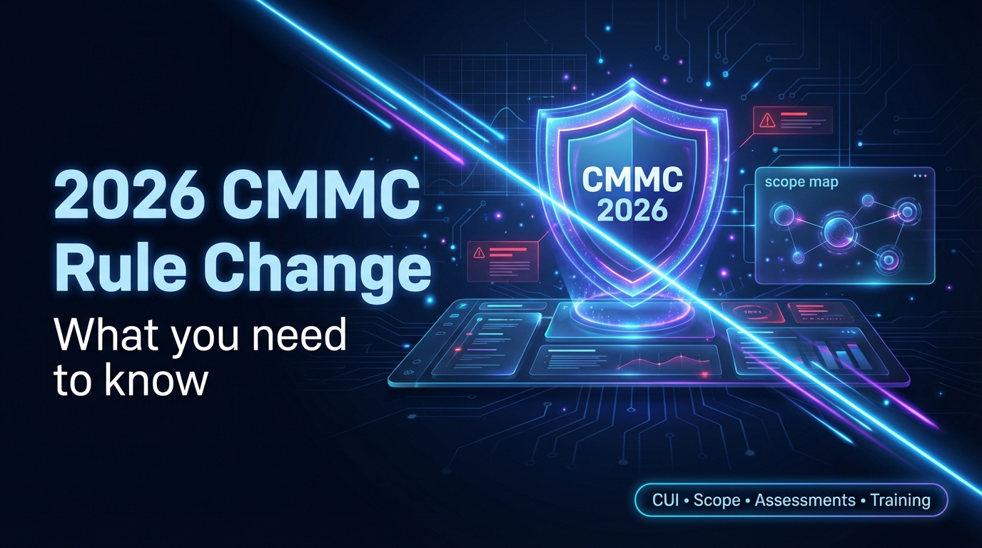 CMMC compliance updates 2026 town hall